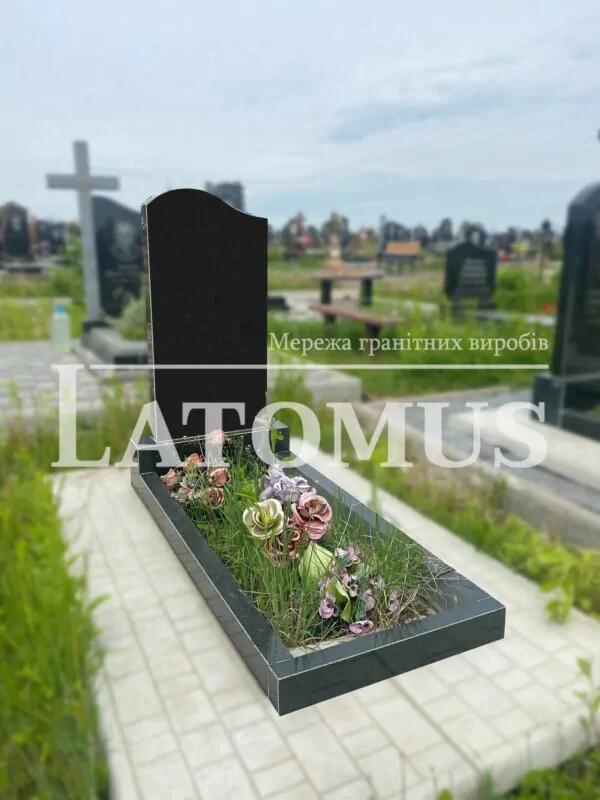 Одинарний памятник з граніту купити