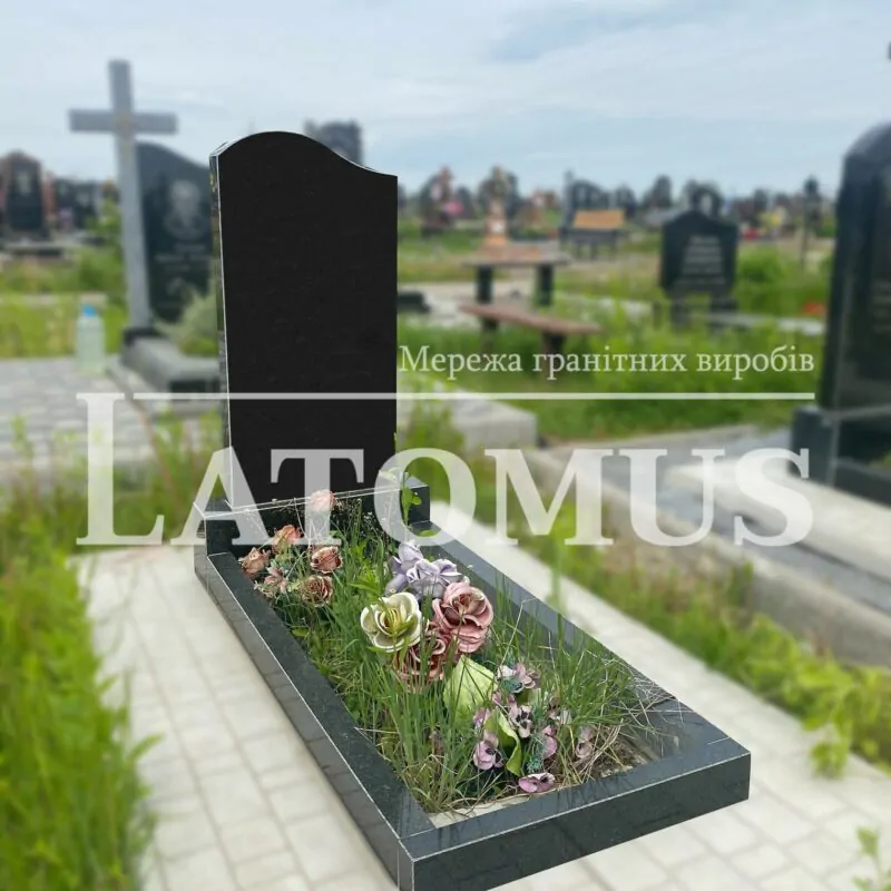 Одинарний памятник з граніту купити