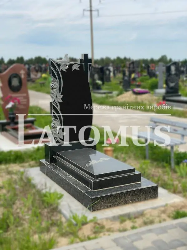 Одинарний памятник з граніту купити