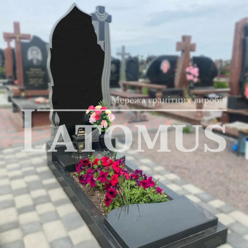 Одинарний памятник з граніту купити