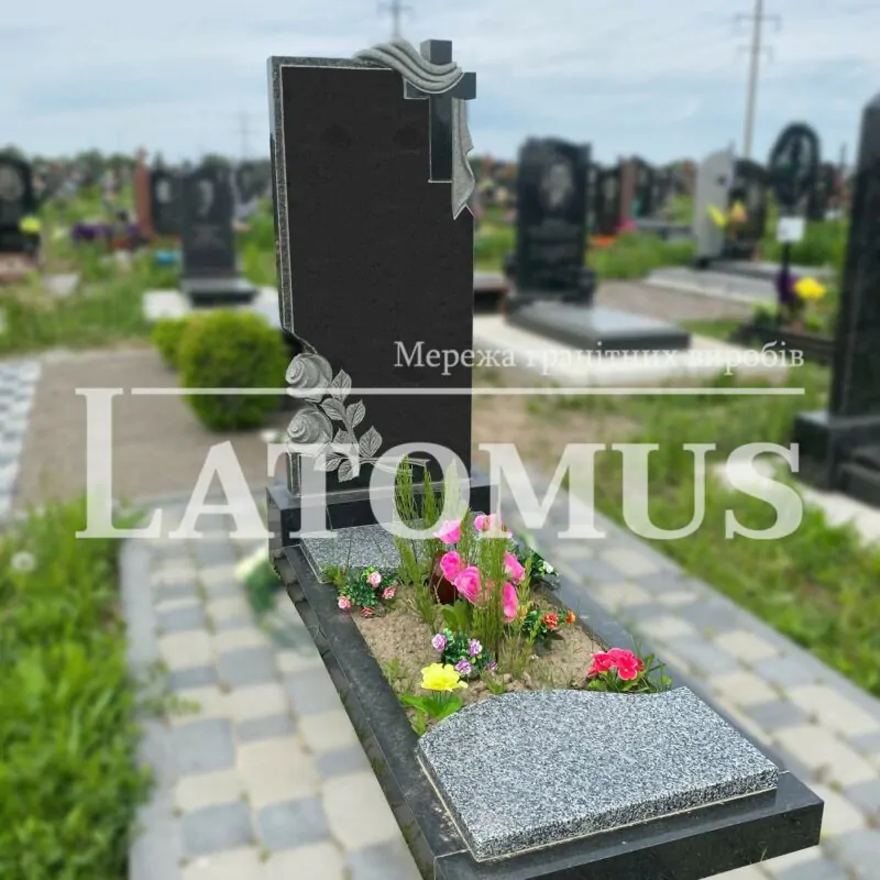 Одинарний памятник з граніту купити