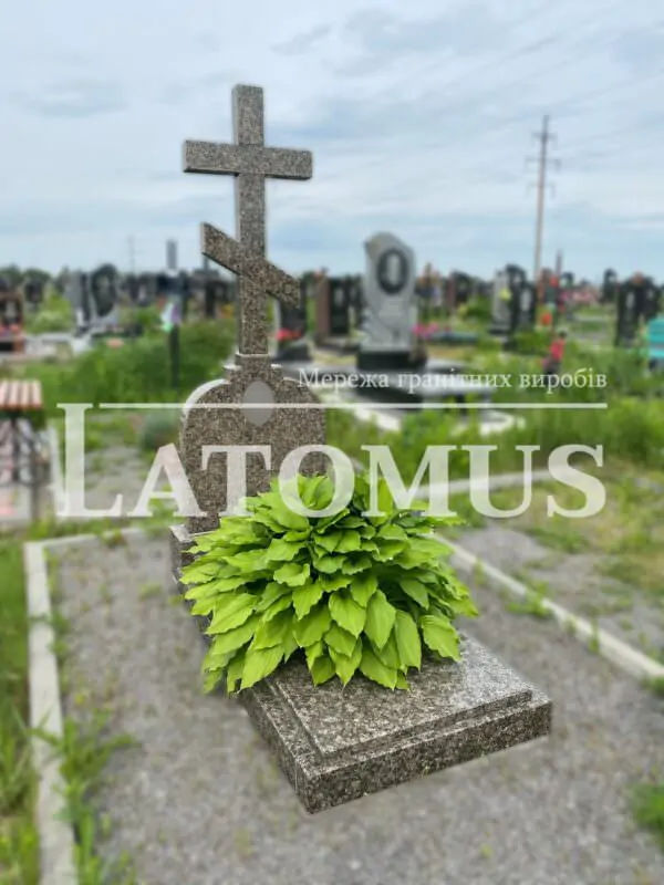 Одинарний памятник з граніту купити