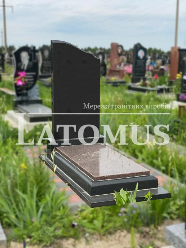 Одинарний памятник з граніту купити