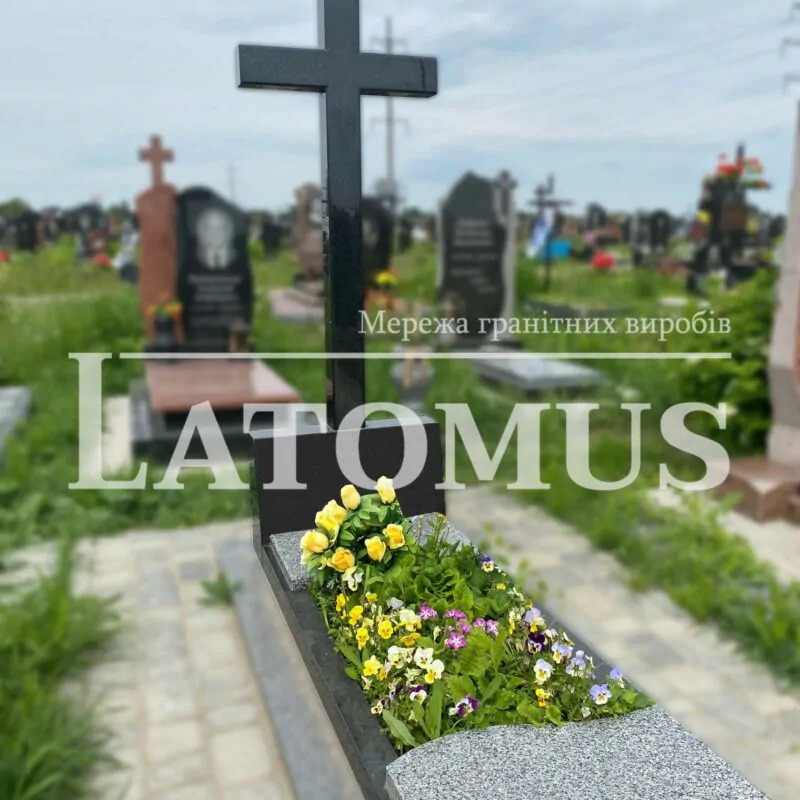 Одинарний памятник з граніту купити