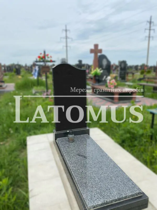 Одинарний памятник з граніту купити
