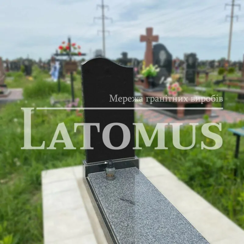 Одинарний памятник з граніту купити