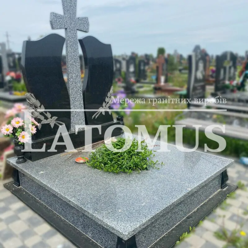 Ексклюзивний подвійний памятник з граніту