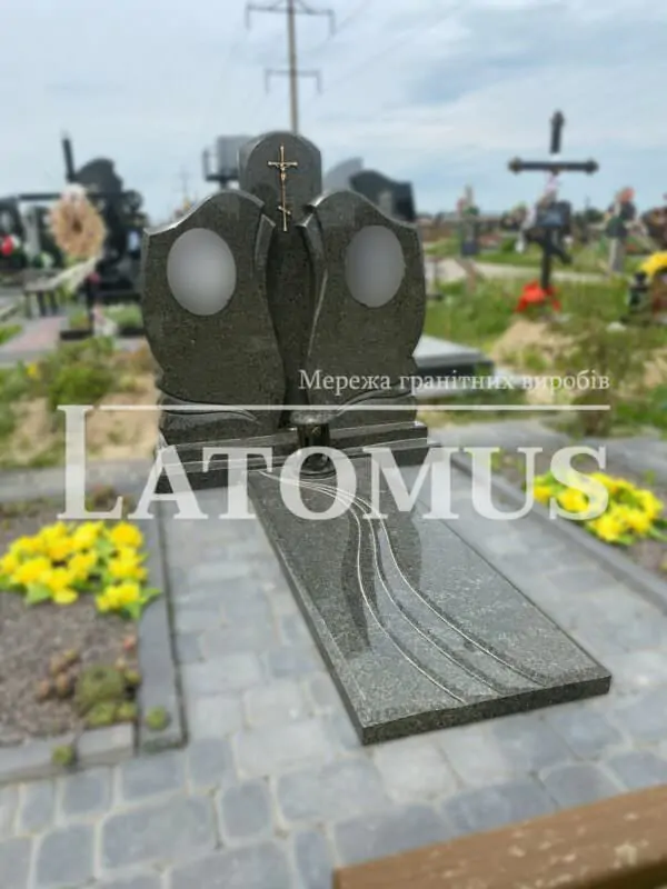 Ексклюзивний подвійний памятник з граніту
