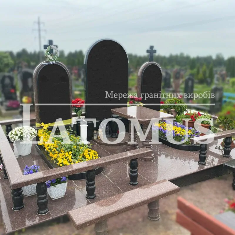 Подвійний комплекс на могилу купити