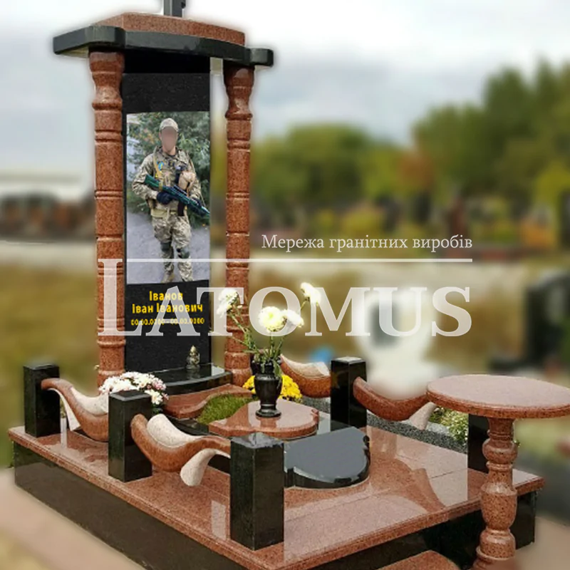 Ціни на гранітний комплекс на могилу
